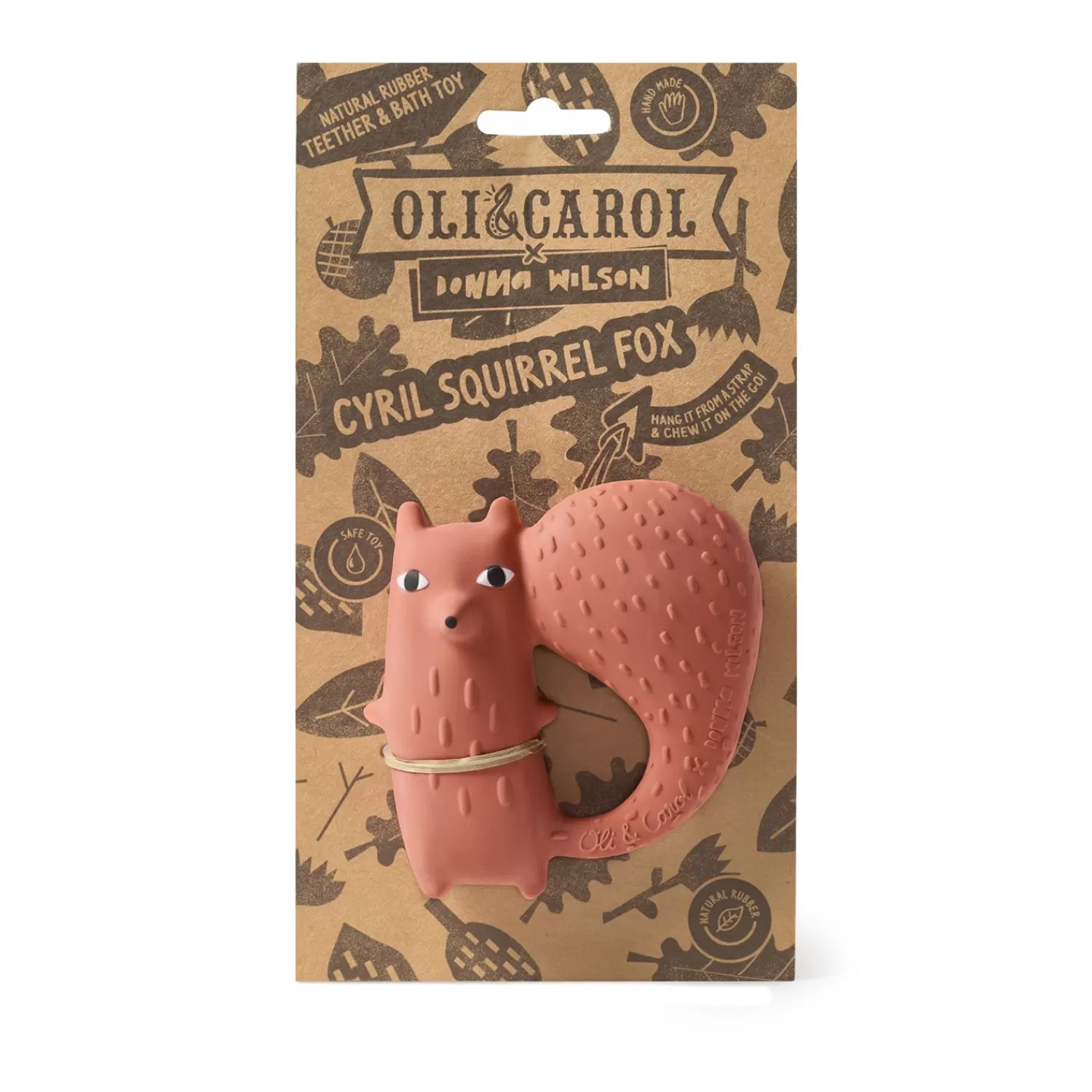 Donna Wilson Cyril Squirrel Fox Massaggiagengive - Oli & Carol X | Massaggiagengive E Giocattoli Da Bagno