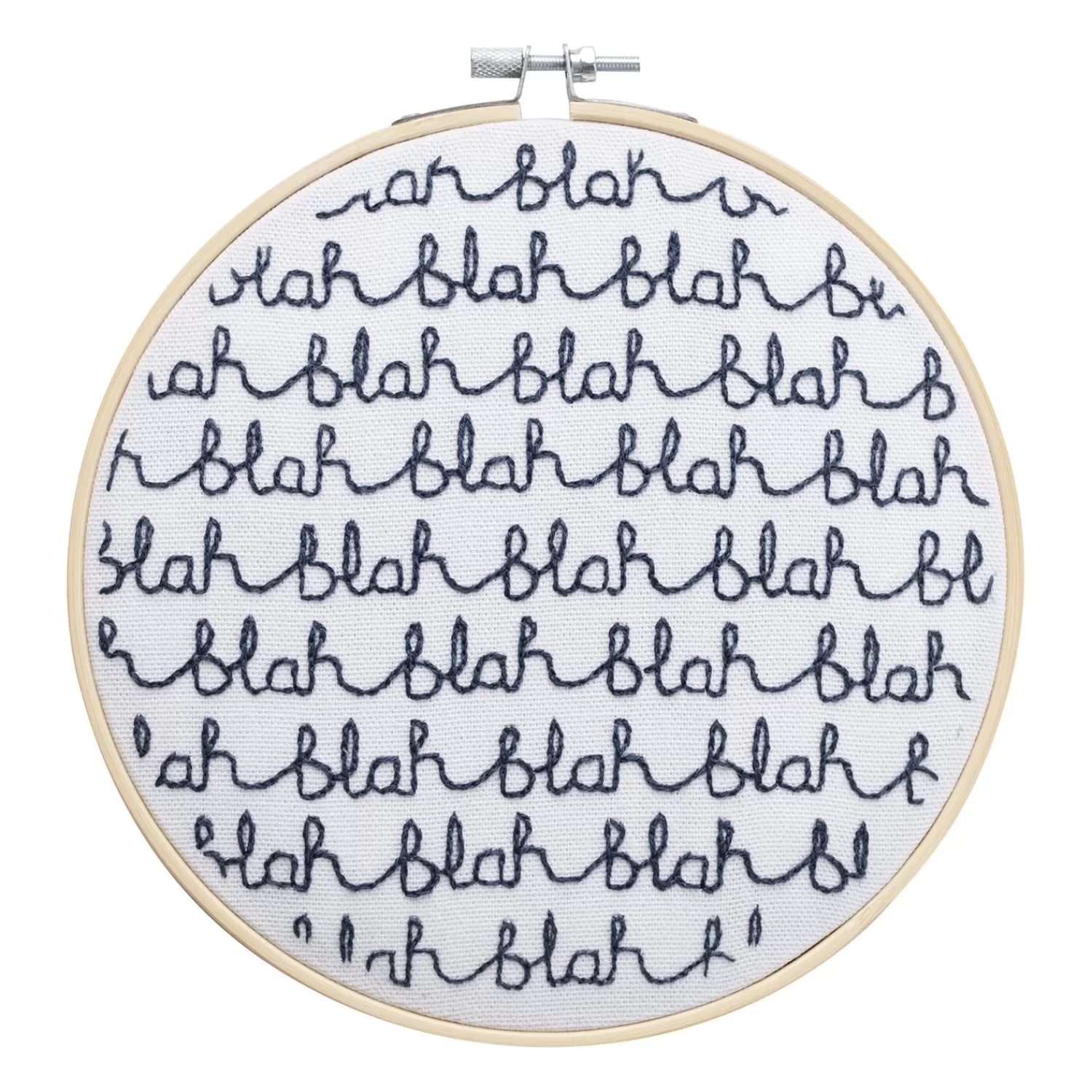 Donna Wilson Kit Da Ricamo Clara Blah Blah In Cotone | Crea Il Tuo