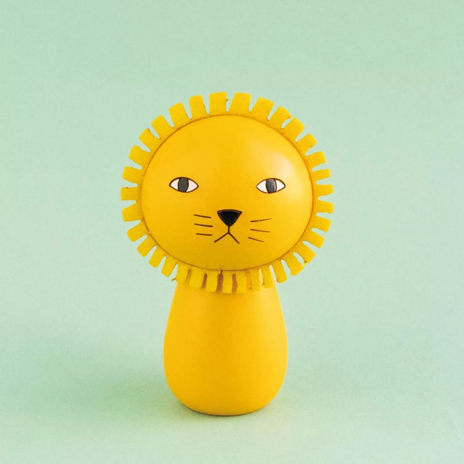 Donna Wilson Richie Lion Bambola Kokeshi | Bambole E Figurine Da Collezione