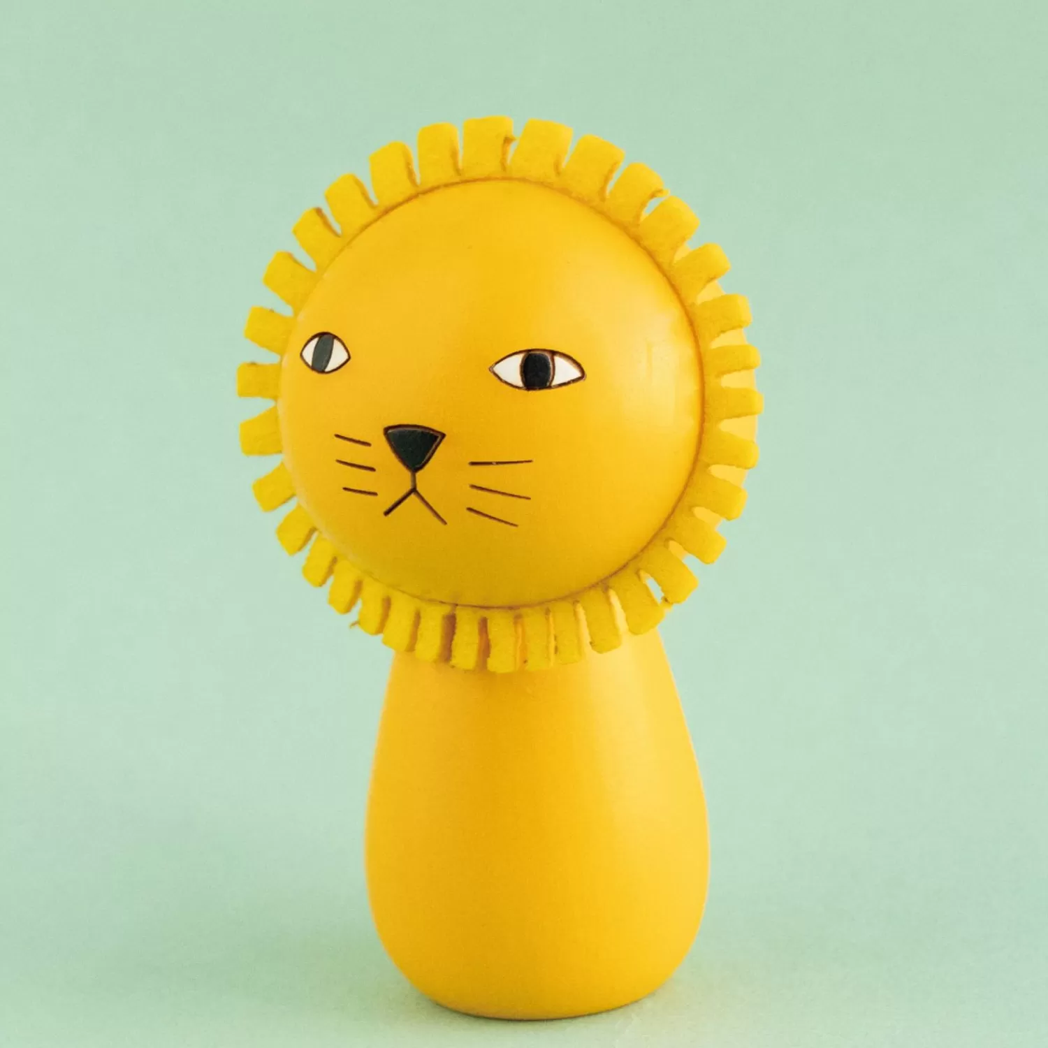 Donna Wilson Richie Lion Bambola Kokeshi | Bambole E Figurine Da Collezione