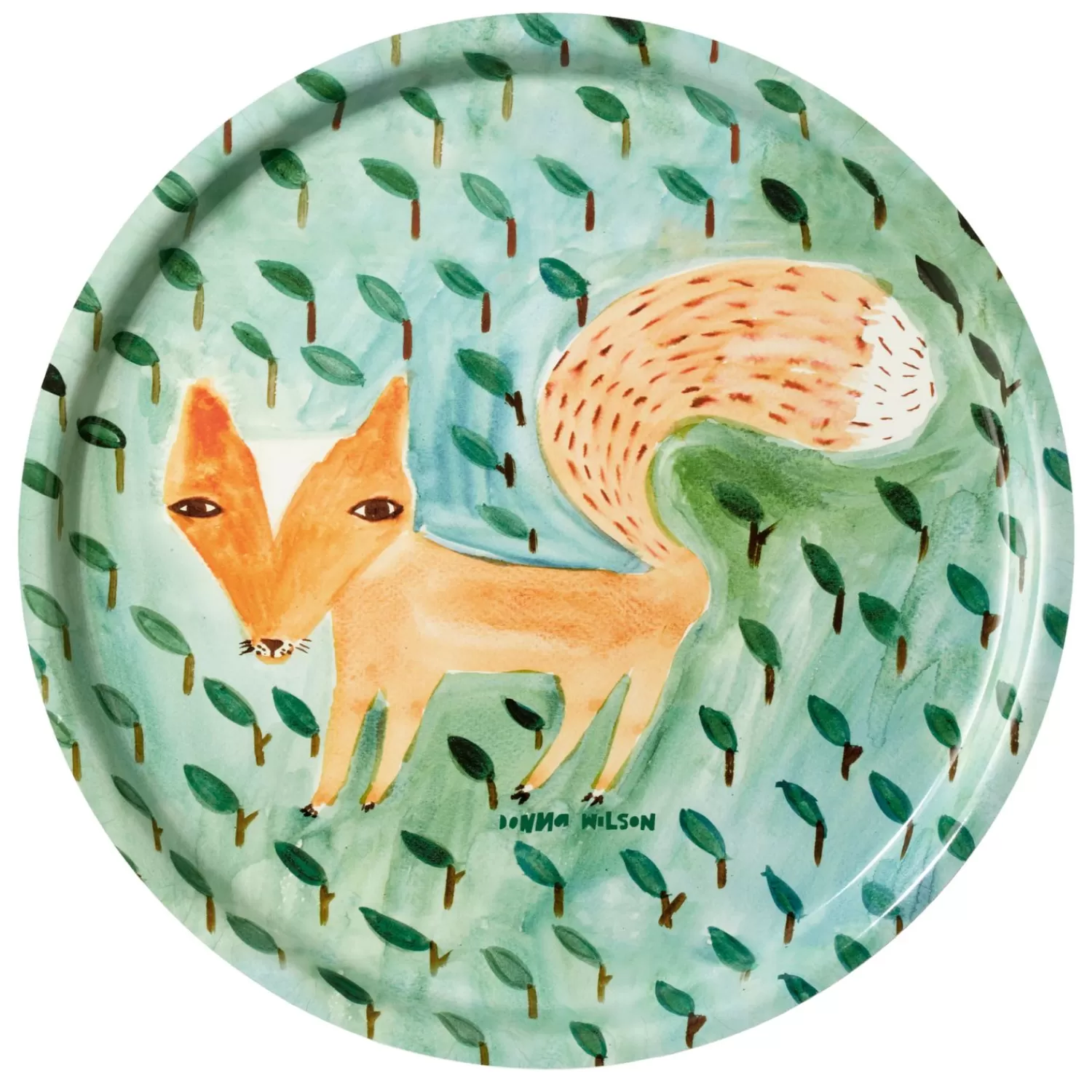 Donna Wilson Volpe Nel Vassoio Delle Foglie | Ceramiche E Stoviglie